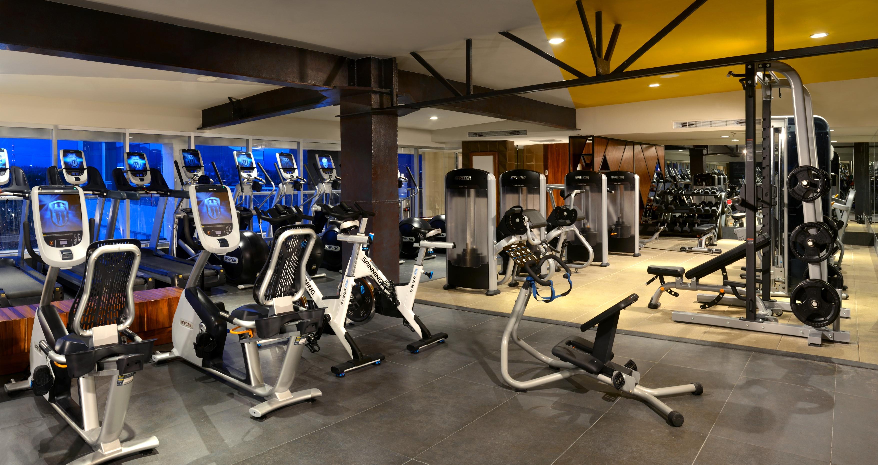 Hard Rock Hotel Guadalajara Zapopan Εξωτερικό φωτογραφία A gym in a hotel
